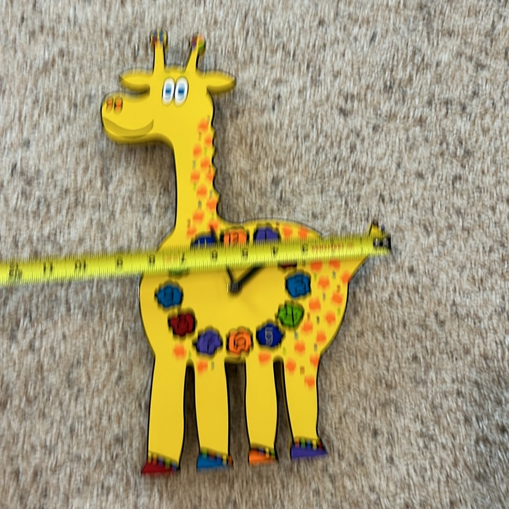 Giraffe clock - Picture 6 of 6